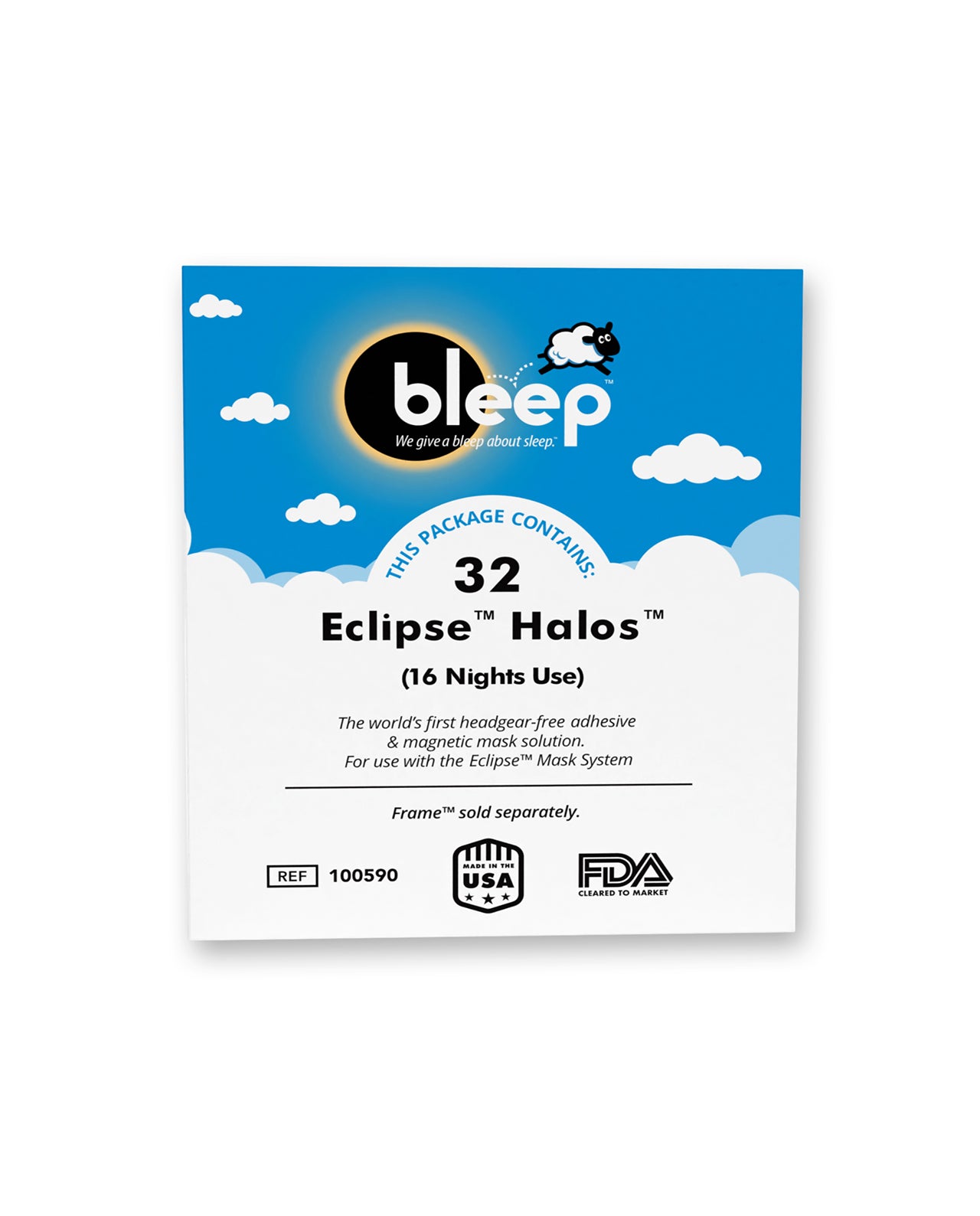 Bleep Eclipse™ Halos™ - (Eclipse Frame Sold Separately - NO RX Required) image 0