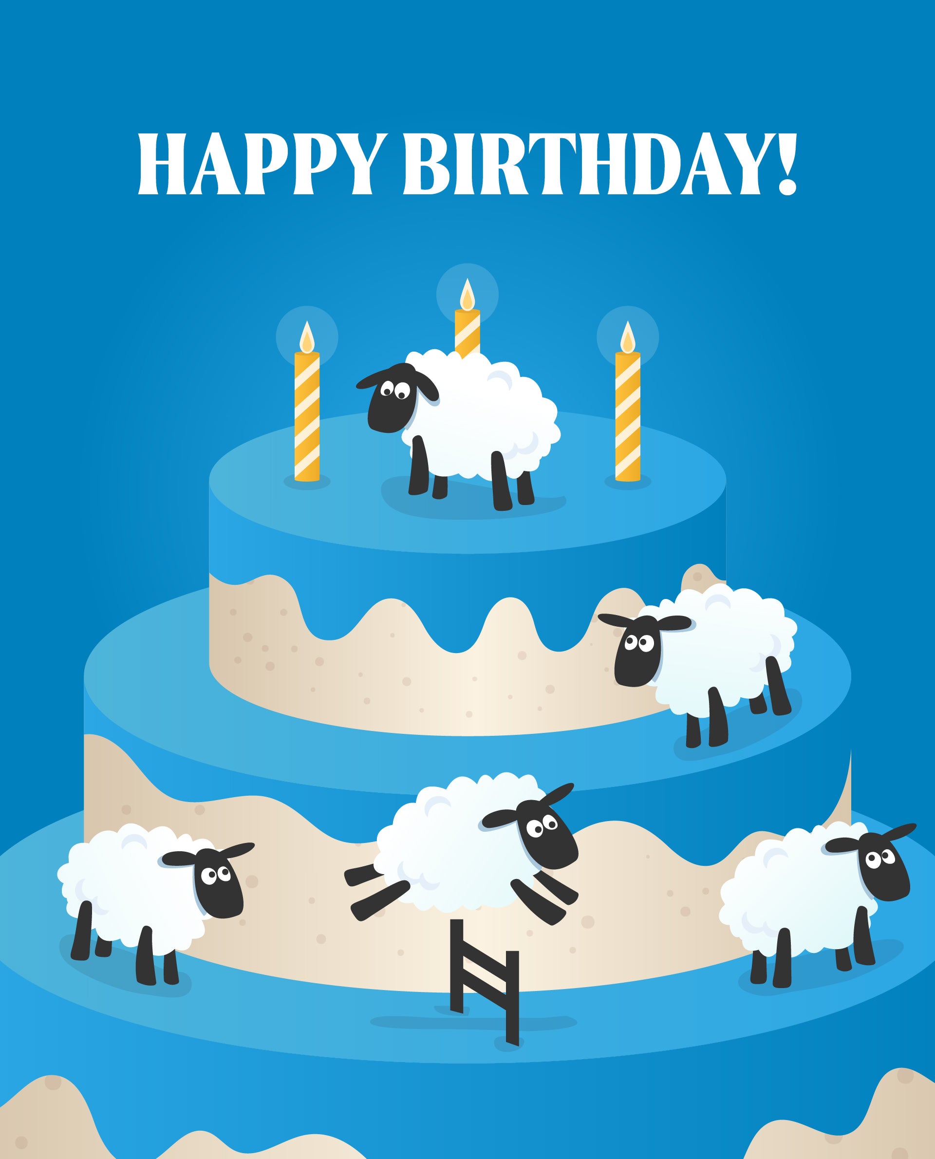 Bleep Sleep Birthday eGift Card