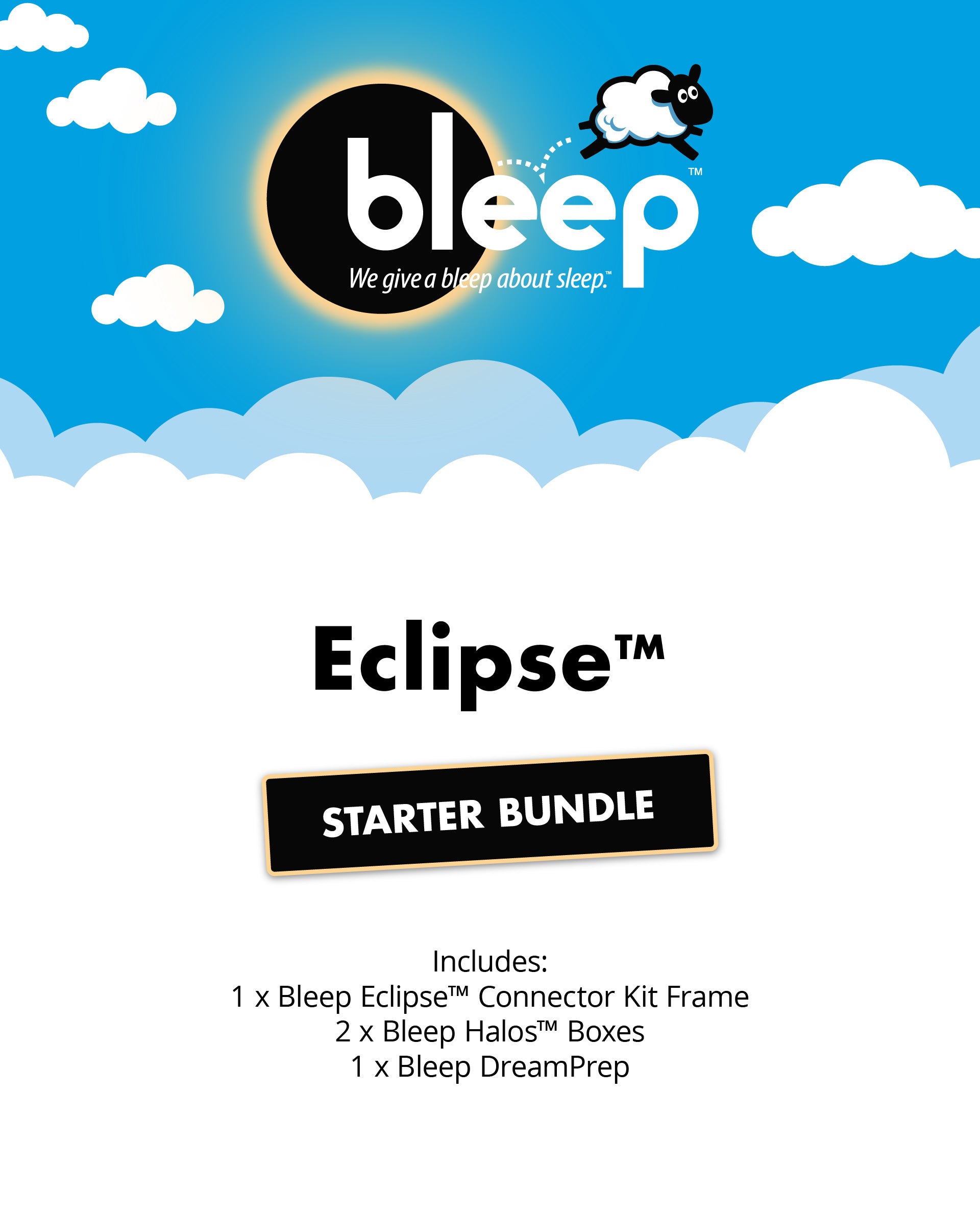 Bleep Eclipse starter bundle CPAP kit alternate product view
